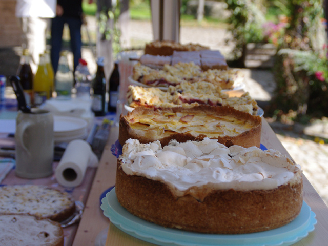 Kuchenbuffet bei der Genusswoche in Sankt Englmar