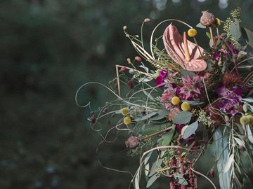Ganz unverblümt, Hochzeitsblumen für die Braut