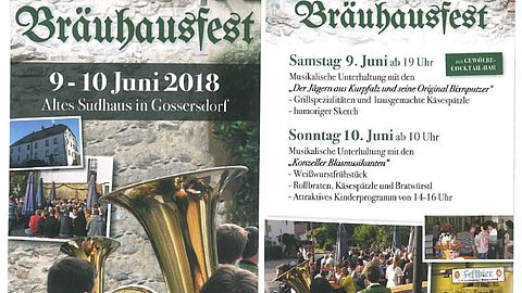 Bräuhausfest Flyer