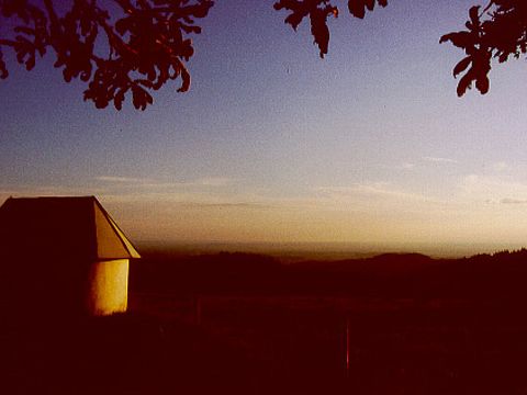 Sonnenuntergang an der Meinstorfer Kapelle