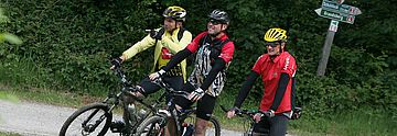 Biker unterwegs im Bayerwald