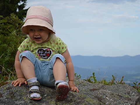 Pröllergipfel - ein Paradies für Wanderer, Familien mit Kind