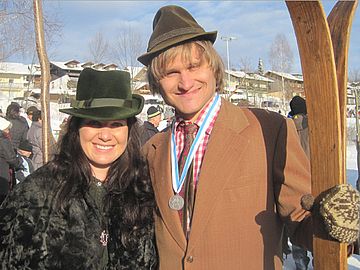 Sieger bei Nostalgie-Skirennen